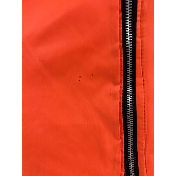 Vintage Red Head Reversible Quilted Hunting Vest Brown/Blaze Orange Sz. M - Picture 11 of 12